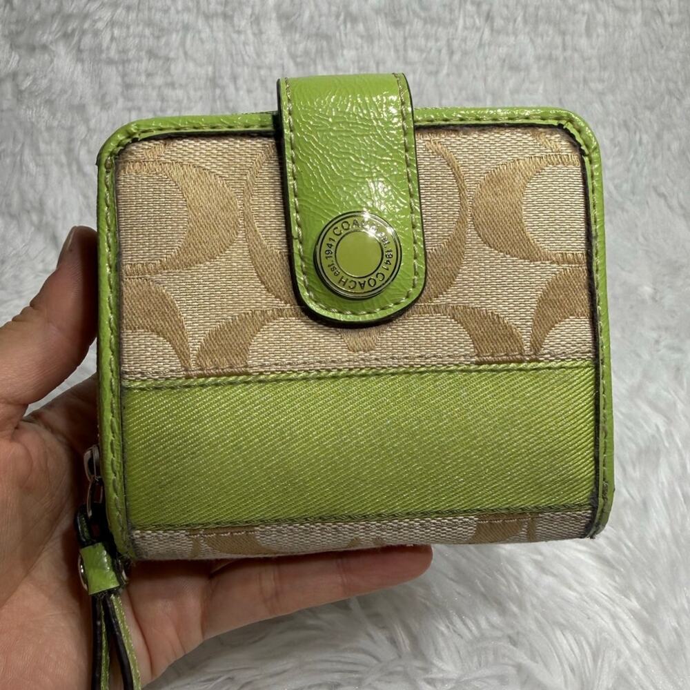 Coach Lime Wallet